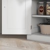 NicBex Storage Buffet Cabinet 72" Freestanding Kitchen Pantry Floor Sideboard Cabinet with 4 Doors, Drawer and 3 Adjustable Shelves - 3 of 4