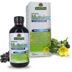 Nature's Answer Mullein-X Cough Syrup 4 Oz - 1 of 4