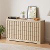 CuisinSmart 8 Drawer Dresser, Modern Wavy Grooves Dressers for Closet, Storage Organizer for Living Room, Hallway - 2 of 4