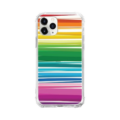 OTM Essentials Apple iPhone 11 Pro/X/XS Tough Edge Geometrics & Patterns Clear Case