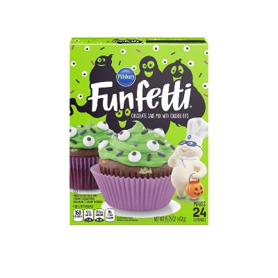 Photo 1 of Pillsbury Funfetti Cake Mix, Chocolate - 15.25 oz