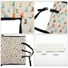 Unique Bargains Puppy Pattern Pet's Car Seat Cover Yellow 1 Pc - 3 of 4