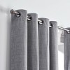 1pc 52x63 Blackout Rowland Curtain Panel Light Gray - Eclipse : Target