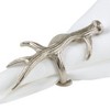Saro Lifestyle Napkin Rings With Antler Shapes (Set of 4) - 2 of 4
