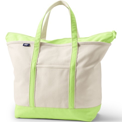 Lands' End Extra Large Canvas Tote Bag