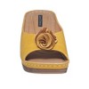 GC Shoes Sydney Flower Comfort Slide Wedge Sandals - 3 of 4