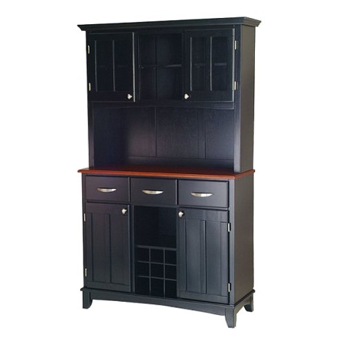 Wooden Buffet Hutch Cabinet