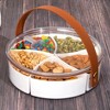 The Lakeside Collection Divided Snack Tray with Lid and Scoop - 4 of 4