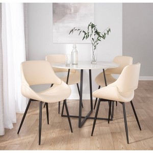 Set of 2 Fabrico Dining Chairs - LumiSource - 1 of 4
