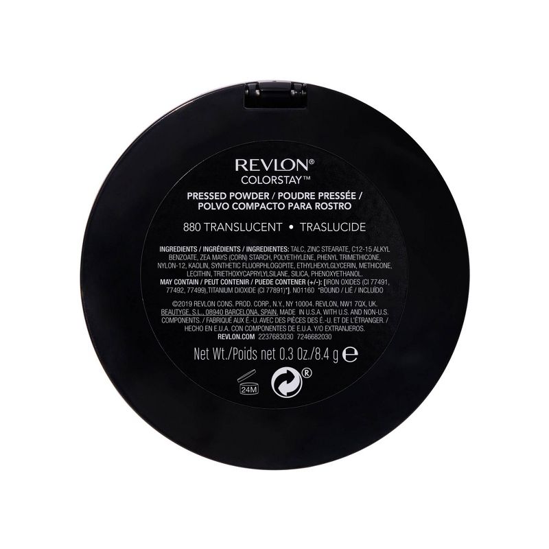 Revlon Colorstay Finishing Pressed Powder - Lightweight and Oil-Free - 0.03oz, 4 of 6