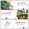 20in Pre-lit Artificial Mini Christmas Tree, Tabletop Small Xmas Pine Tree with Ornaments and 30 Warm Lights for Holiday Decor - 4 of 4