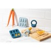 Silicone Baby Fruit Feeders with Freezer Tray for Batch Prep, Set of 2 – Safe & Convenient, Includes Extra Pouches & Travel Lids, Dishwasher Safe - 3 of 4