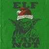 Men's Star Wars Christmas Yoda Elf I am Not T-Shirt - image 2 of 4