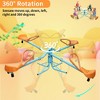 RUVALINO Playground Swings for Outdoor Swing Set, Children Outdoor Playset Place, Suitable for Garden, Courtyard, Multicolored,72”*29.7”*21.3" - 3 of 4