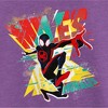 Girl's Spider-Man: Across the Spider-Verse Miles Morales Colorful Logo T-Shirt - 2 of 4