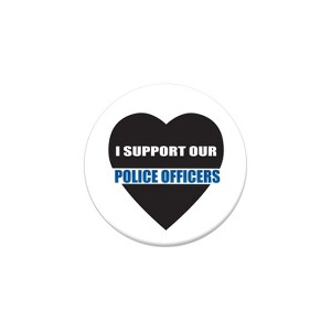 Beistle I Support Our Police Officers Button, 2", (6/Pkg) Multicolored - 1 of 4