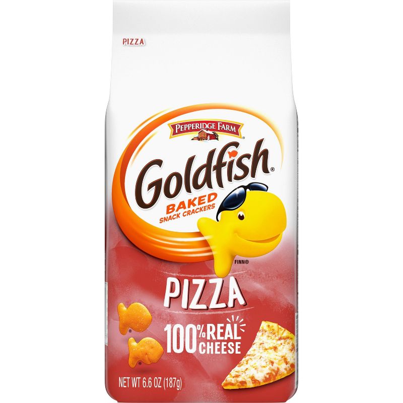 Pepperidge Farm Goldfish Pizza Crackers - 6.6oz Bag, 1 of 10