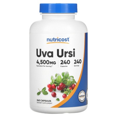 Nutricost Uva Ursi, 4,500 mg, 240 Capsules