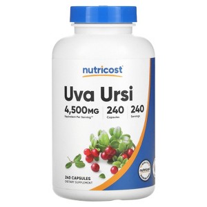 Nutricost Uva Ursi, 4,500 mg, 240 Capsules - 1 of 2