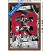 Trends International Michael Jordan - NBA Playoffs Single Game Scoring Record Framed Wall Poster Prints - 3 of 4