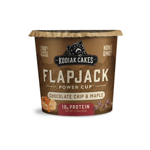 Kodiak Cakes Protein-Packed Single-Serve Flapjack Cup Chocolate Chip & Maple - 2.29oz - image 1 of 4