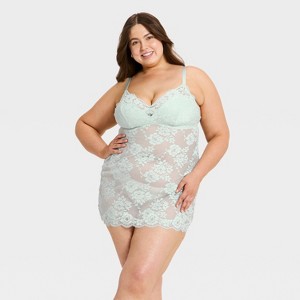 plus size lace babydoll dress Plus Size - Babydoll Lace Mini Dress