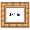 PosterPalooza | 5x4 Modern Bamboo Picture Frame, UV Acrylic, 5 Finishes - 2 of 4