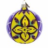 Santa Land 4.0 Inch Gold Fleur-De-Orleans Christmas Tree Ornament Set , Ornament Ball Mardi Gras Krewe (3PC) - 2 of 4
