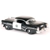 1955 Buick Century "California Highway Patrol" (CHP) Black 1/87 (HO) Scale Diecast Model Car by Oxford Diecast - 3 of 3