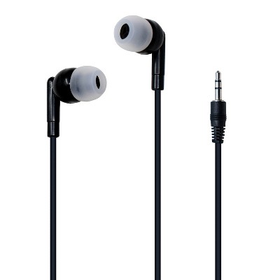 Digital Energy® IE36 Earphones, Noise Canceling, Black