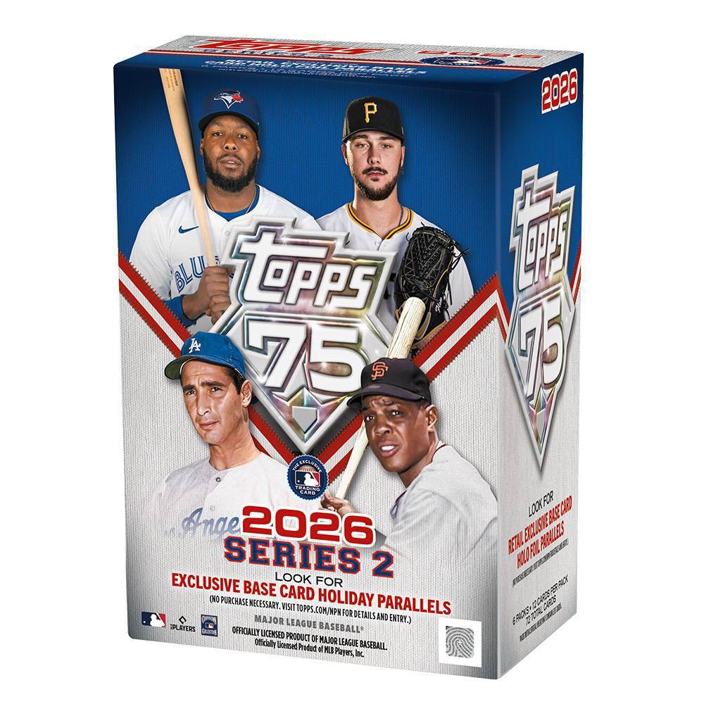 2026 Topps MLB Series 2 Baseball Trading Card Value Box