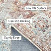 ABYNOW Area Rug Machine Washable, Non Slip, Boho Vintage Print for Living Room - 2 of 4