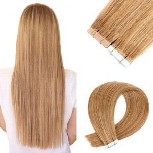 Jessie's Wig 16-26 Inch Tape In Hair Extensions For Women Thin Hair Straight #12 20 Pcs/Pack - 1 of 4