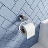 LunaLulinlk Wall-Mounted Toilet Paper Holder in Chrome - 2 of 4