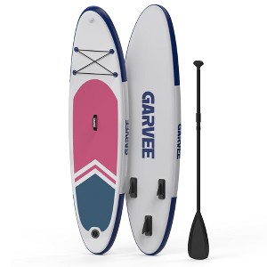 Inflatable Paddle Board for Adult, 10.6ft x 32" Extra Wide Inflatable Stand Up Paddle Board with Premium Accessories Suitable for Sea and Lakes - 1 of 4