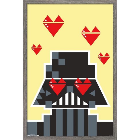 Trends International Star Wars: Saga - Vader Hearts Framed Wall Poster Prints - image 1 of 4