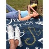 Disney Tinkerbell Faith, Trust And Pixie Dust Fleece Super Plush Throw Blanket 46" x 60" (117cm x 152cm) - 2 of 4