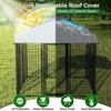 XBRIGH Large, medium and small black square dog crate for outdoor and lawn use with UV cover for outdoor backyard farms - 3 of 4