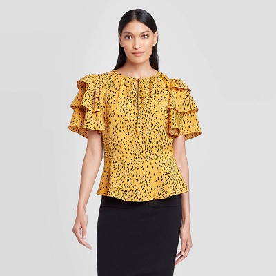 Target best sale ruffle blouse