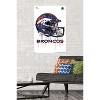 Trends International NFL Denver Broncos - Drip Helmet 20 Unframed Wall Poster Prints - 2 of 4