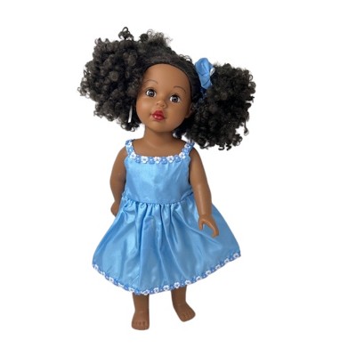 Doll Clothes Superstore Handmade Blue Darling Dress Fits Our Generation American Girl My Life Dolls