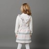 Hope & Henry Girls'  Cotton Sleeveless Ruffle Strap Skirtall, Toddler - 4 of 4
