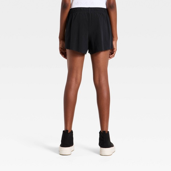 Shorts Deportivos de Cintura Media con Perforaciones y Ojalillos para Niña - All In Motion™ 2