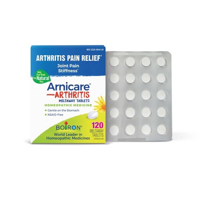 Arnicare Arthritis Tablets by Boiron Homeopathic Medicine For Arthritis Pain Relief  -  120 Tablet