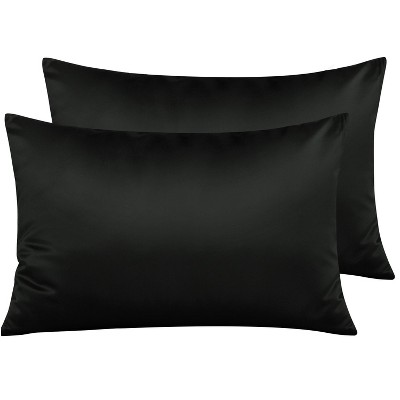 2 Pack Satin Zippered Pillowcases for Hair and Skin - NTBAY