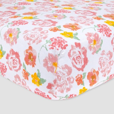 burt's bees baby fitted crib sheet