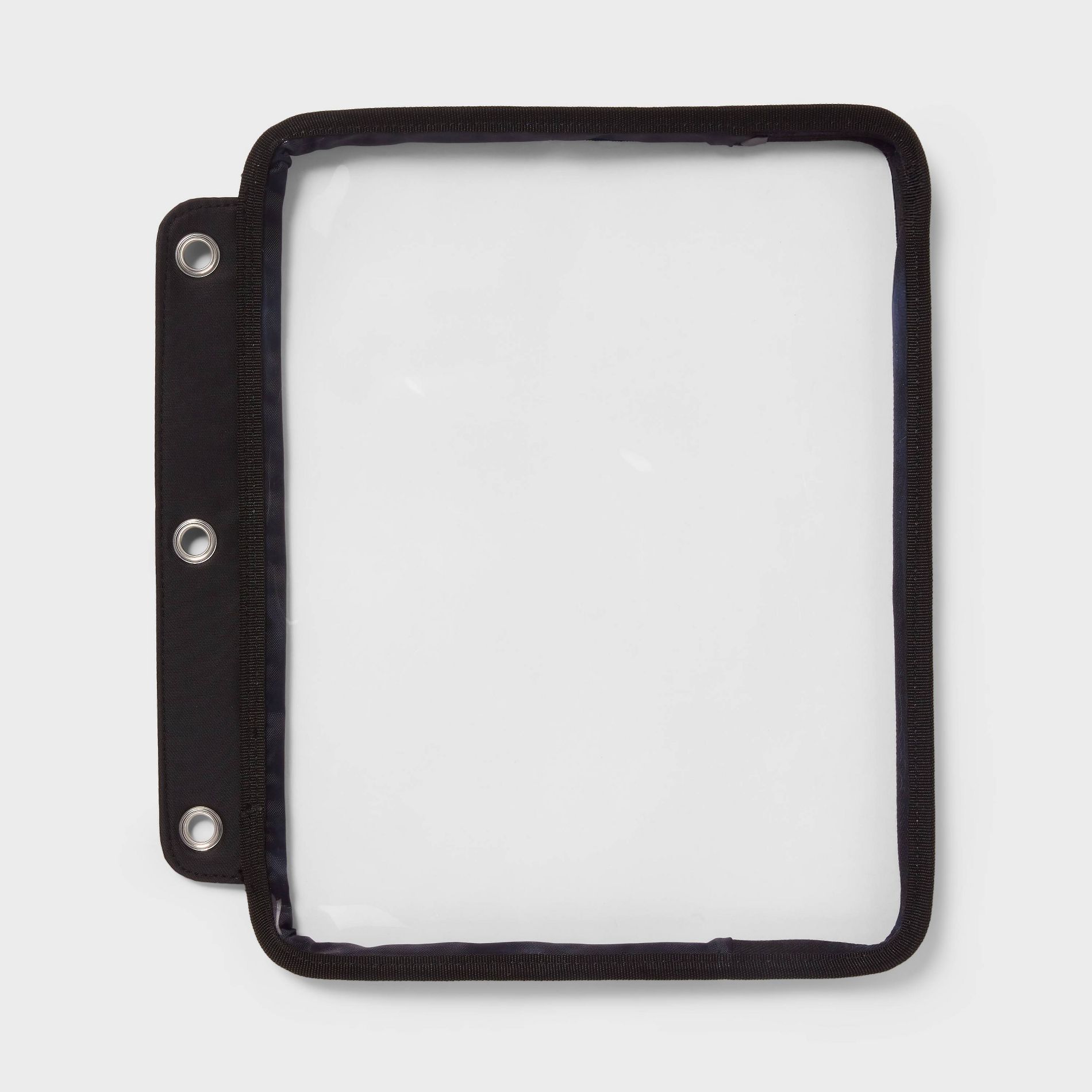 3 Ring Tablet Zip Pouch Solid Clear - up&up™