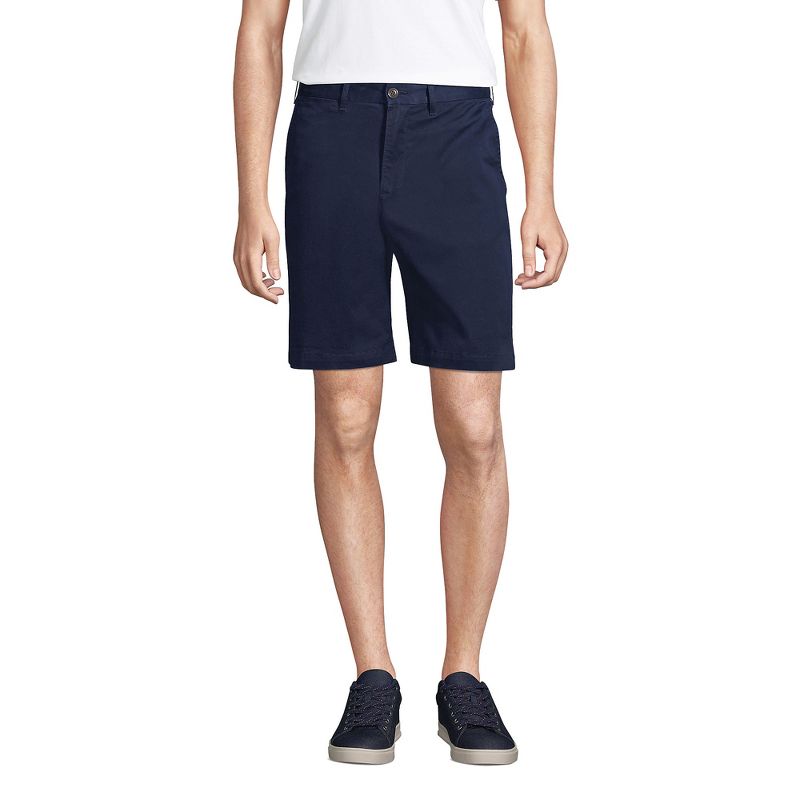 Lands' End Men's 9" Traditional Fit Comfort First Knockabout Chino Shorts, 1 of 3