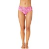 Women's Shibori Geo Soft Band Mid Rise Bikini Swim Bottom - 3 of 4