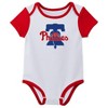 MLB Philadelphia Phillies Infant Boys' 3pk Bodysuit - 2 of 4